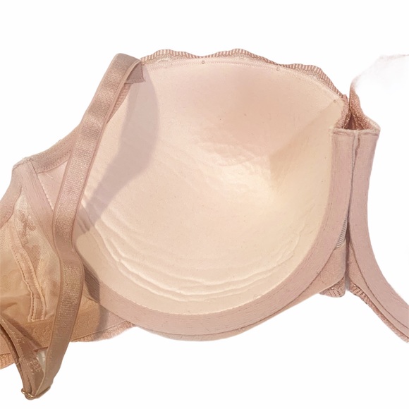 Victorias Secret Pink Gold Floral Dream Angels Bra - Picture 5 of 7